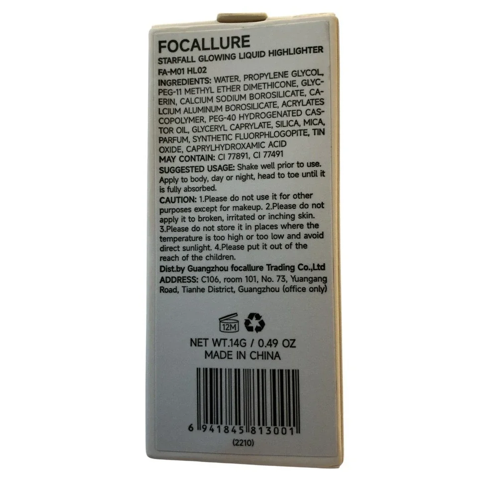 Focallure - Starfall Liquid‎ Highlighter (0.49 oz) - Glow Dropper